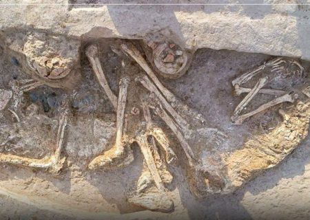 کشف آثار مربوط به دوره اشکانی در گورستان قلعه اولتان پارسآباد مغان