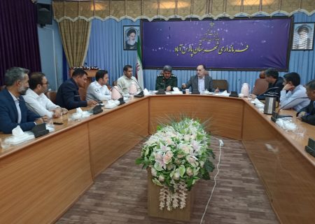 جلسه هماهنگی و پشتیبانی اعزام کاروان راهیان نور شهرستان پارس آباد به مناطق عملیاتی شمال غرب کشور