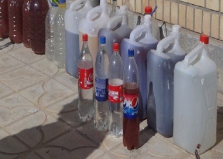شناسایی کارگاه تولید مشروبات الکلی و کشف مقدار ۵۸۰۰ لیتر مشروب الکلی دست ساز