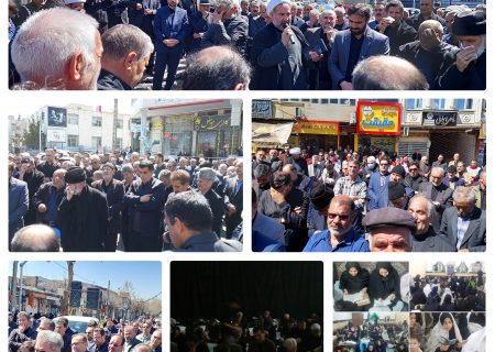 مشگین‌شهر در سوگ شهادت حضرت علی (ع) غرق ماتم شد