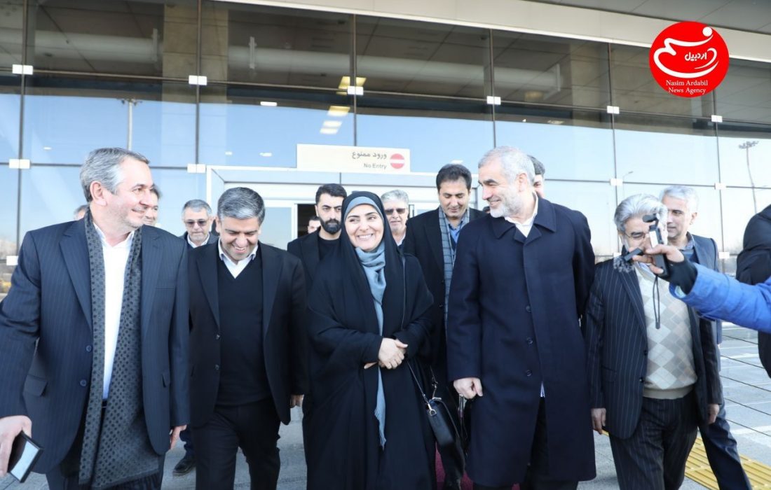 وزیر راه و شهرسازی وارد استان اردبیل شد