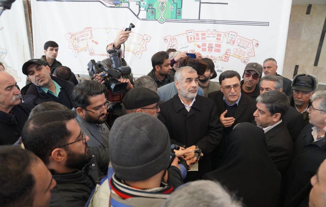 وزیر راه و شهرسازی از ایستگاه راه‌ آهن اردبیل بازدید کرد