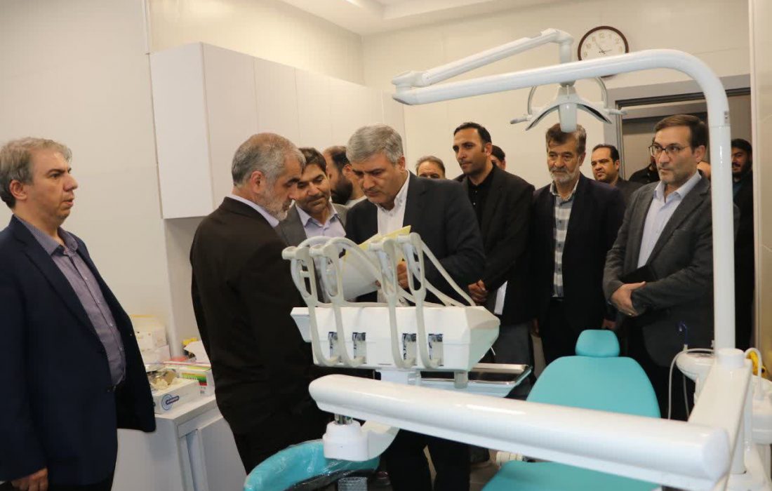 بازدید نائب رئیس مجلس شورای اسلامی از درمانگاه تامین اجتماعی شهرستان نمین