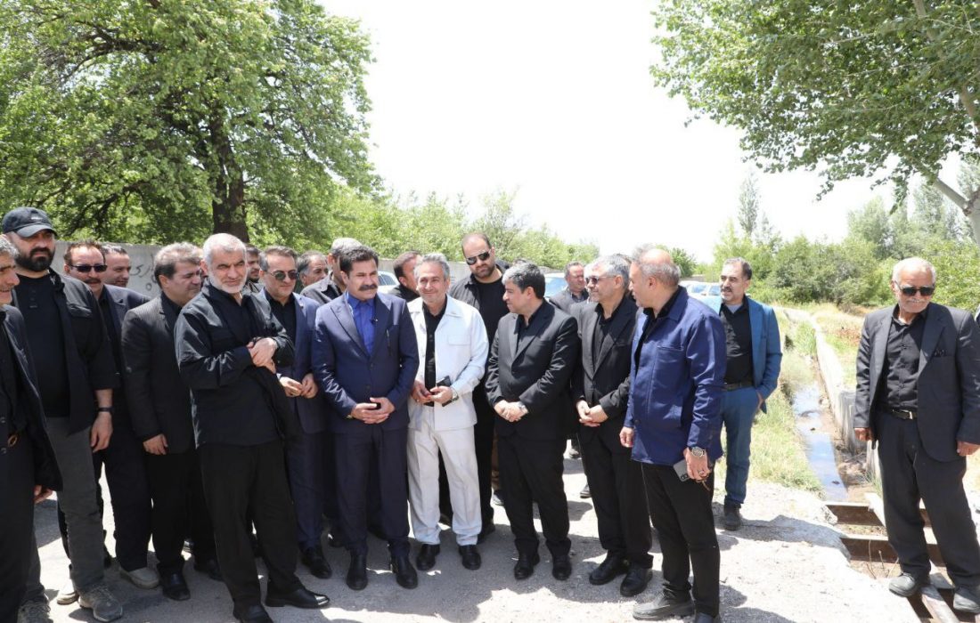 حضور معاونان رئیس‌جمهور در جمع روستاییان بقرآباد و بازدید از روستاهای بخش هیر اردبیل