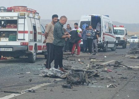 تصادف وحشتناک در جاده مشگین شهر-پارس آباد با ۳ فوتی و ۲ مصدوم