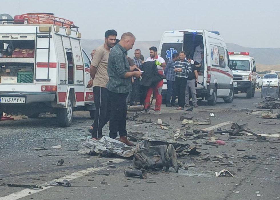 تصادف وحشتناک در جاده مشگین شهر-پارس آباد با ۳ فوتی و ۲ مصدوم