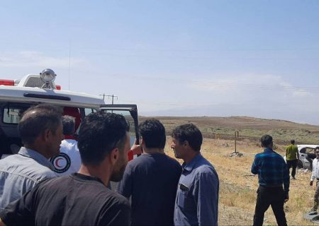 واژگونی مرگبار تیبا در جاده گرمی-اردبیل