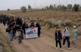 جاماندگان اربعین در مسیر امامزاده عبدالله آتشگاه