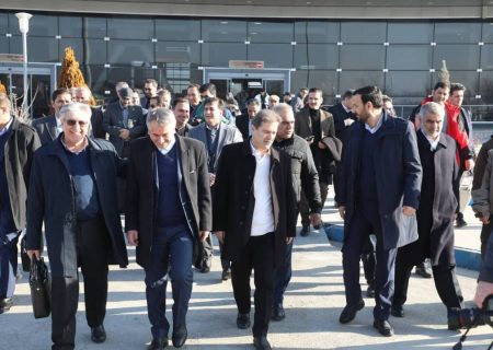 ورود معاونان وزرا و مسئولان کشوری به استان اردبیل