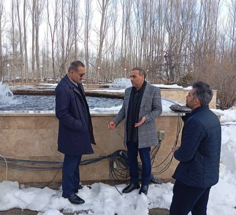 حمایت میدانی مدیران استانی از تولیدکنندگان ماهی در اردبیل