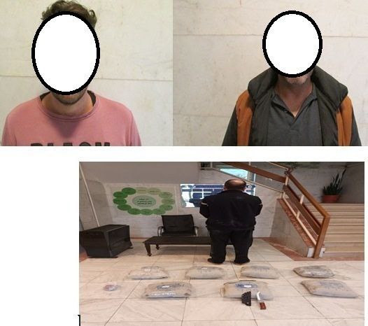 زمين گير شدن 3 قاچاقچي ترياک در عمليات هوشمندانه پليس اردبيل