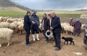آماده‌سازی قشلاق قوزی قورقی برای تکمیل پروژه آبرسانی