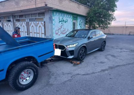 توقیف خودرو متخلف با سرعت ۱۹۰ کیلومتر بر ساعت در محور اردبیل-خلخال